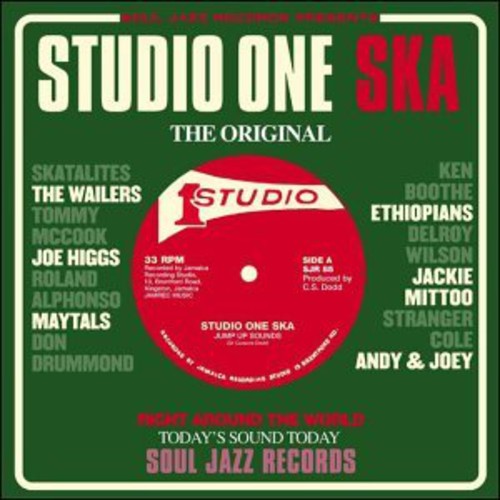 the album cover for Studio 1 Ska - Studio One Ska