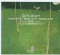 the album cover for JANACEK/LUTOSLAWSKI/SZYMANOWSK - Sonate D 574 Rondo Op 70 Fantasie D 934