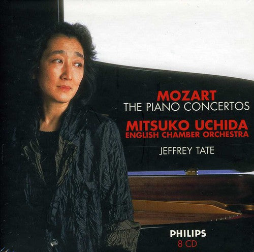 the album cover for MITSUKO UCHIDA - Piano Concertos