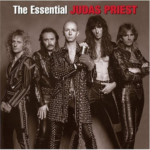 the album cover for Judas Priest - Essential Judas Priest