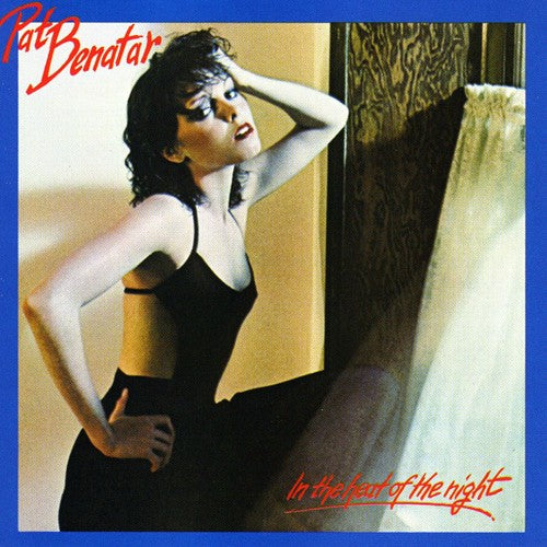 the album cover for Pat Benatar - In the Heat of the Night