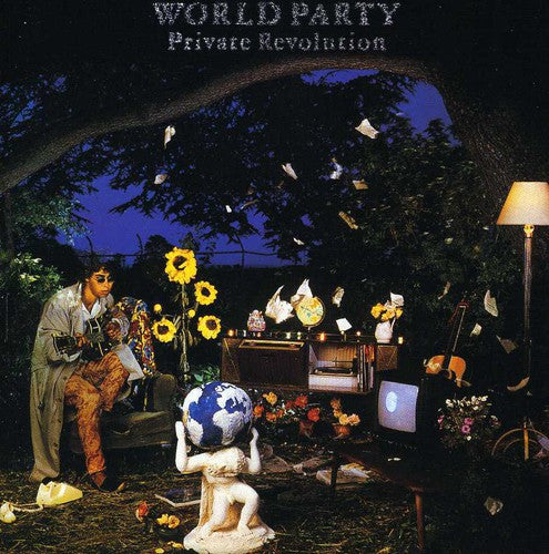 the album cover for World Party - Private Revolution