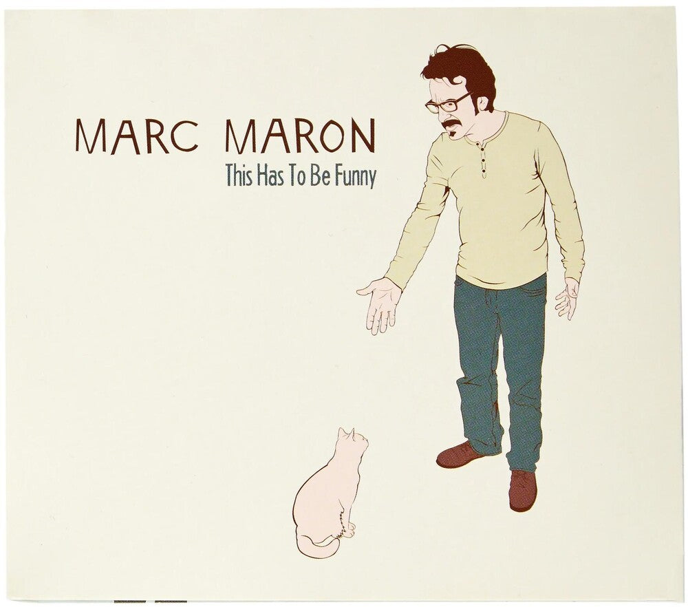 the album cover for Marc Maron - This Has to Be Funny