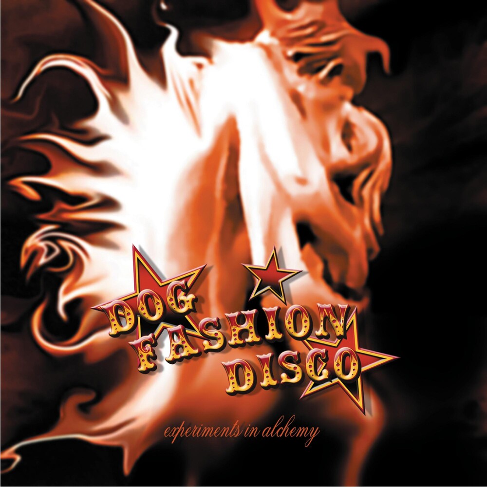 the album cover for Dog Fashion Disco - Experiments in Alchemy