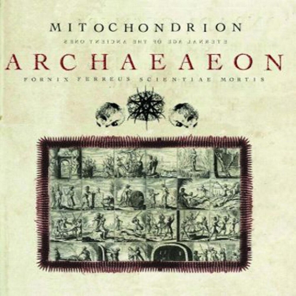 the album cover for Mitochondrion - Archaeaeon