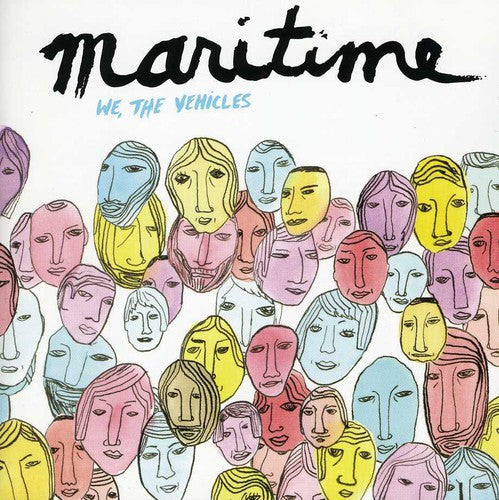the album cover for Maritime - We the Vehicles