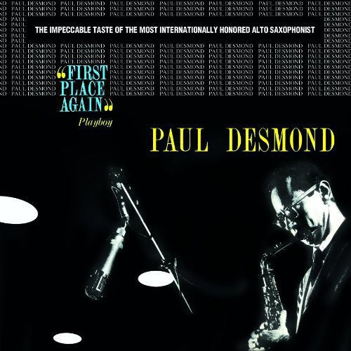 the album cover for Paul Desmond - First Place Again