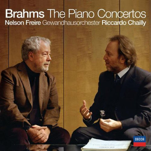 the album cover for Nelson Freire - Piano Concertos 1 & 2