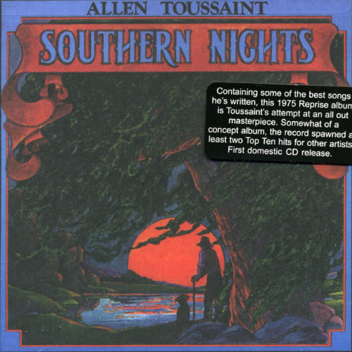 the album cover for Allen Toussaint - Southern Nights