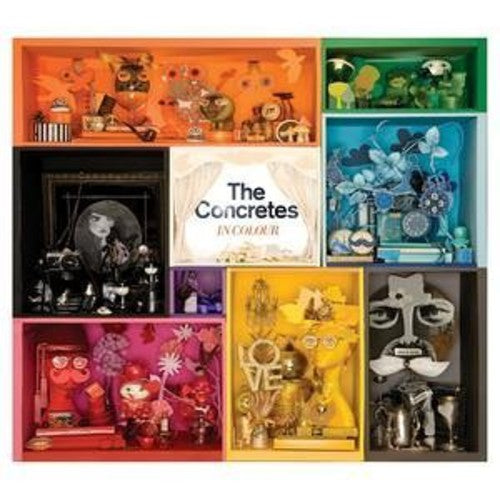 the album cover for Concretes - In Colour