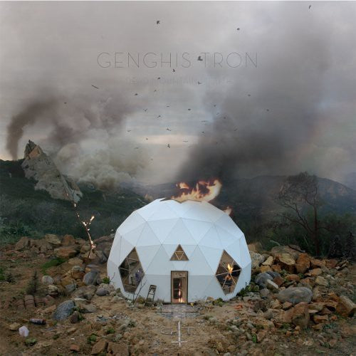 the album cover for Genghis Tron - Dead Mountain Mouth