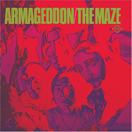 the album cover for Maze - Armageddon
