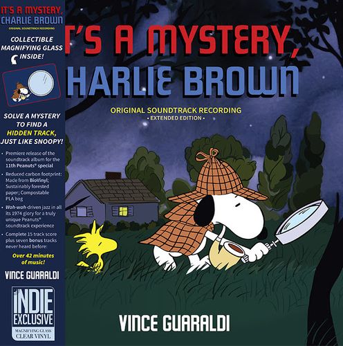 Vince Guaraldi - It's A Mystery, Charlie Brown / O.S.T. EXTENDED - Black Vinyl (Aniv) [Vinyl]