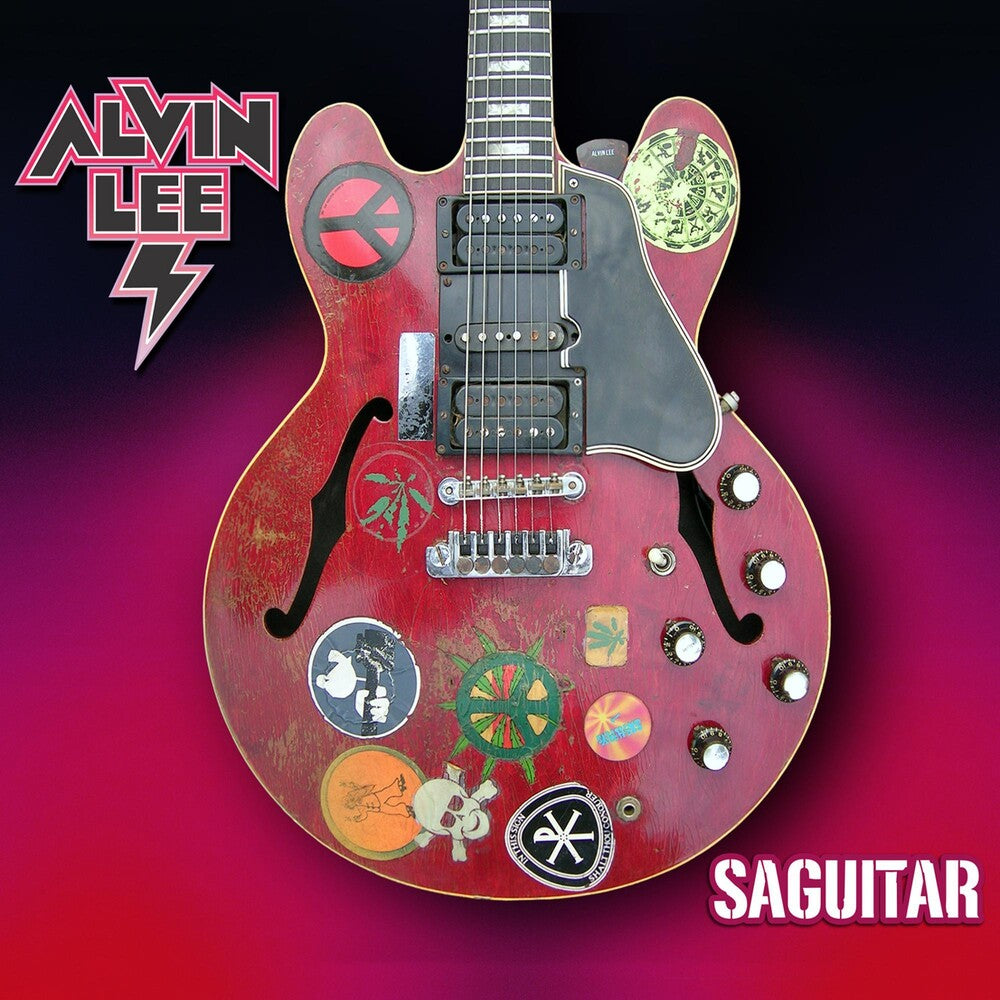 the album cover for Alvin Lee - Saguitar