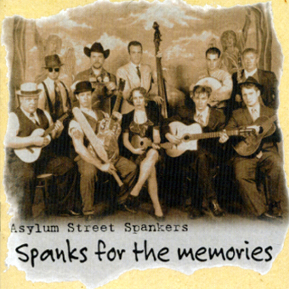 the album cover for Asylum Street Spankers - Spanks for the Memories