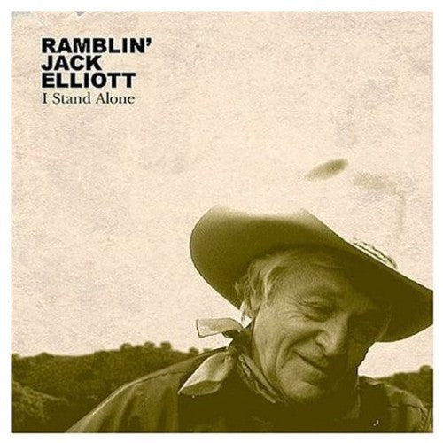 the album cover for Ramblin' Jack Elliott - I Stand Alone [Digipak]