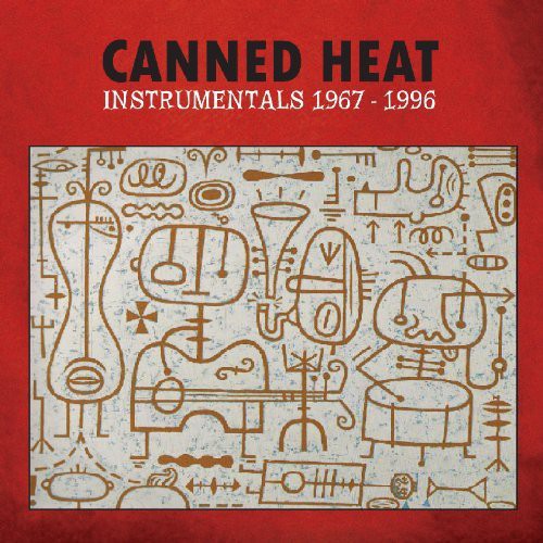 the album cover for Canned Heat - Instrumentals 1967-1996