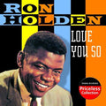 the album cover for Ron Holden - Love You So