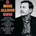 the album cover for Mose Allison - Mose Allison Sings: Rudy Van Gelder Remasters
