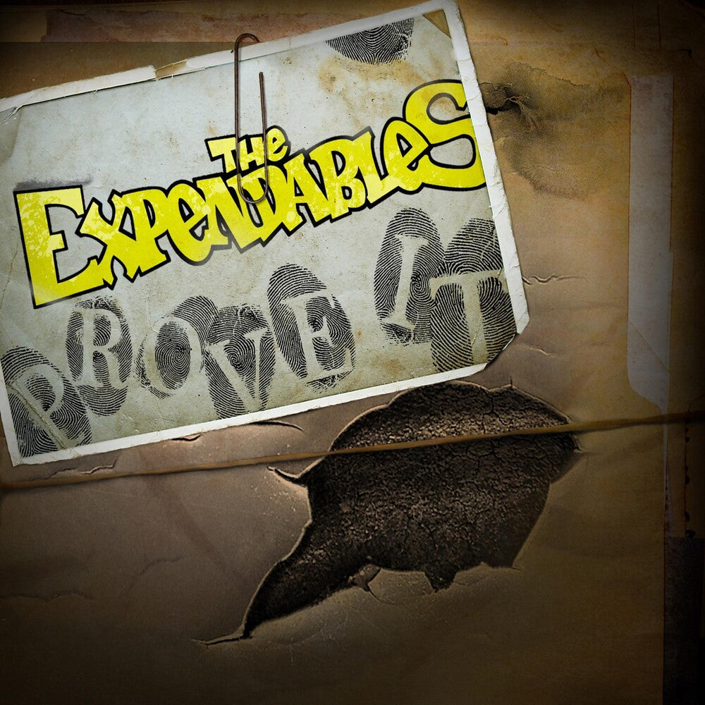 the album cover for The Expendables - Prove It