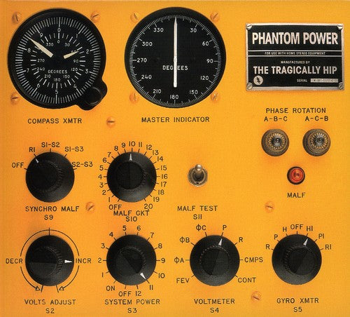 the album cover for The Tragically Hip - Phantom Power