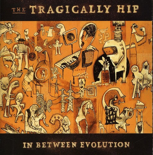 the album cover for The Tragically Hip - In Between Evolution