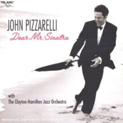 the album cover for John Pizzarelli - Dear Mr. Sinatra