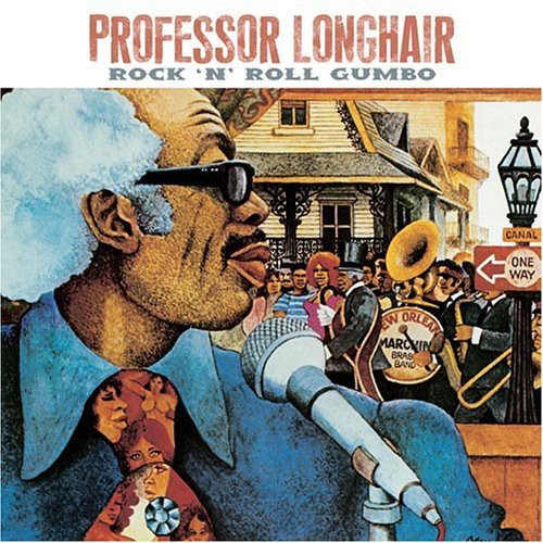 the album cover for Professor Longhair - Rock N Roll Gumbo