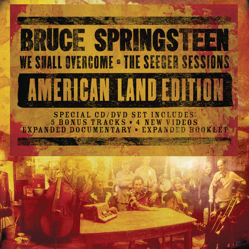 the album cover for Bruce Springsteen - We Shall Overcome: The Seeger Sessions