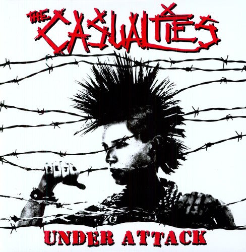 the album cover for The Casualties - Under Attack