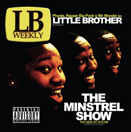 the album cover for Little Brother - The Minstrel Show