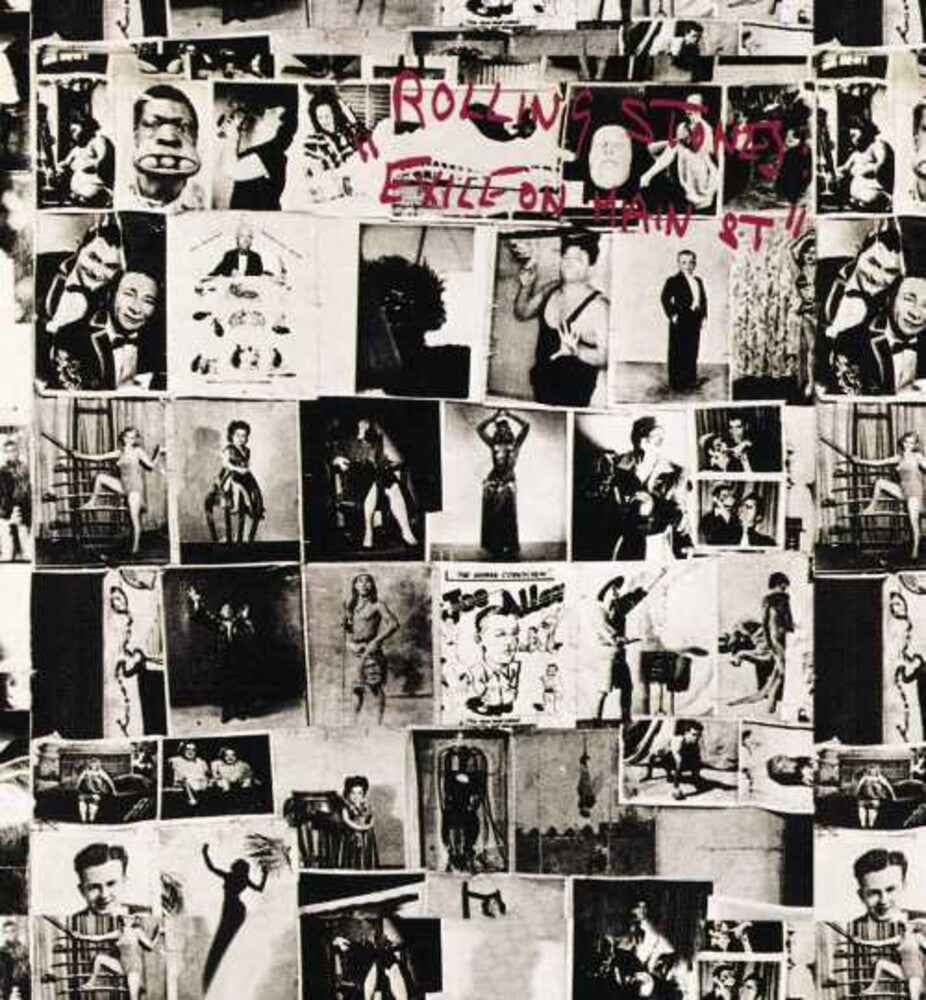 the album cover for The Rolling Stones - Exile on Main Street
