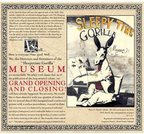 the album cover for Sleepy Time Gorilla Museum - Grand Opening & Closing