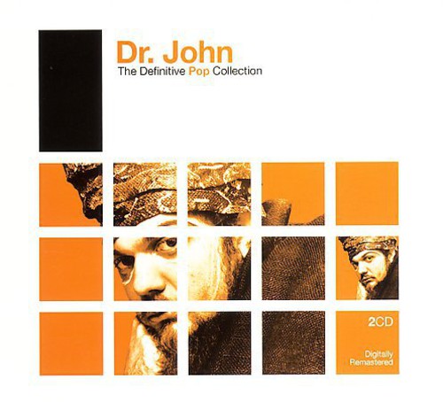 the album cover for Dr. John - Definitive Pop