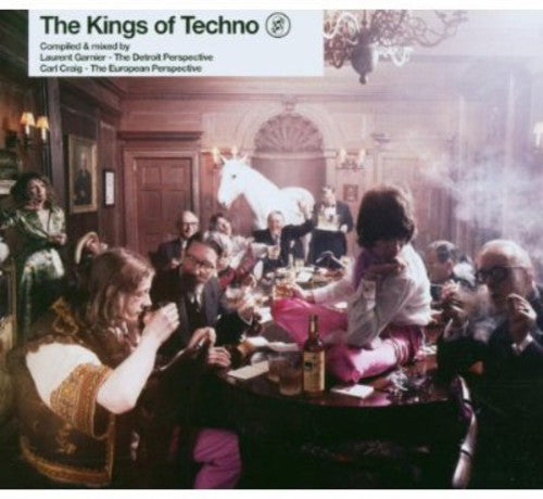 the album cover for Garnier/Craig - The Kings Of Techno