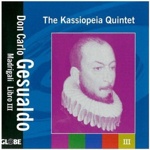 the album cover for C. GESUALDO - Madrigali Libro 3