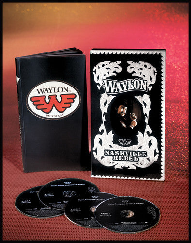 the album cover for Waylon Jennings - Nashville Rebel