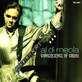 the album cover for Al Di Meola - Consequence of Chaos