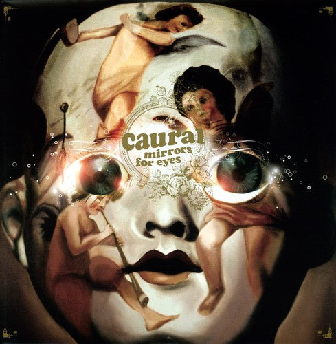 the album cover for Caural - Mirrors for Eyes