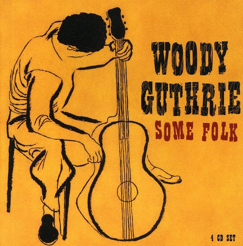 the album cover for Woody Guthrie - Some Folk [Import]
