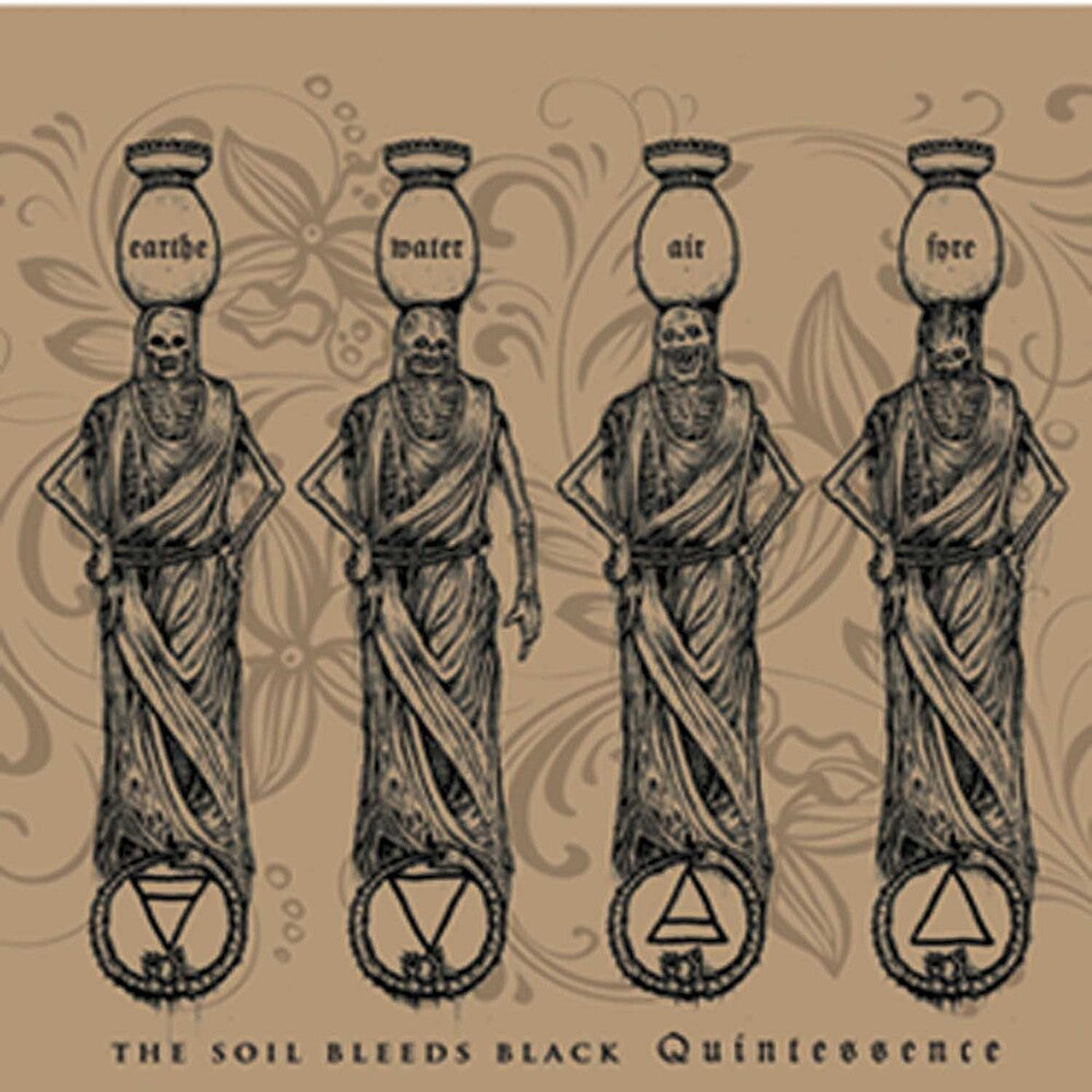 the album cover for Soil Bleeds Black - Quintessence