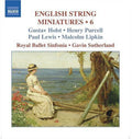 the album cover for Gavin Sutherland - English String Miniatures / Various