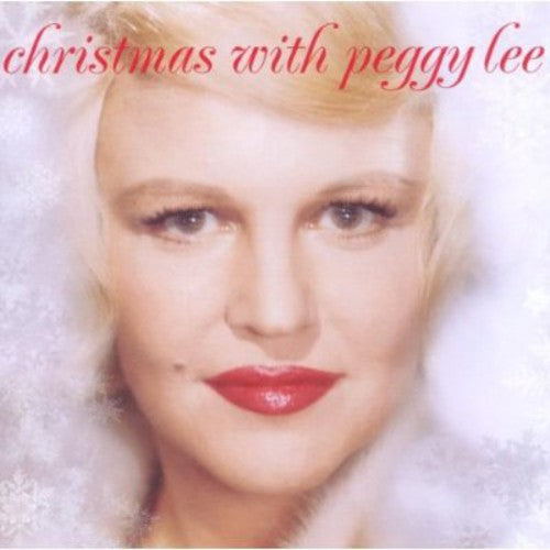 the album cover for Peggy Lee - Christmas with Peggy Lee