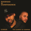 the album cover for Rashad & Confidence - Element of Surprise