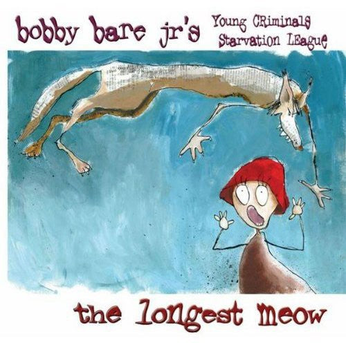 the album cover for Bobby Bare Jr. - The Longest Meow