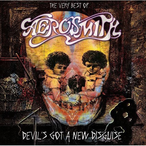 the album cover for Aerosmith - Devil's Got A New Disguise: The Very Best Of Aerosmith