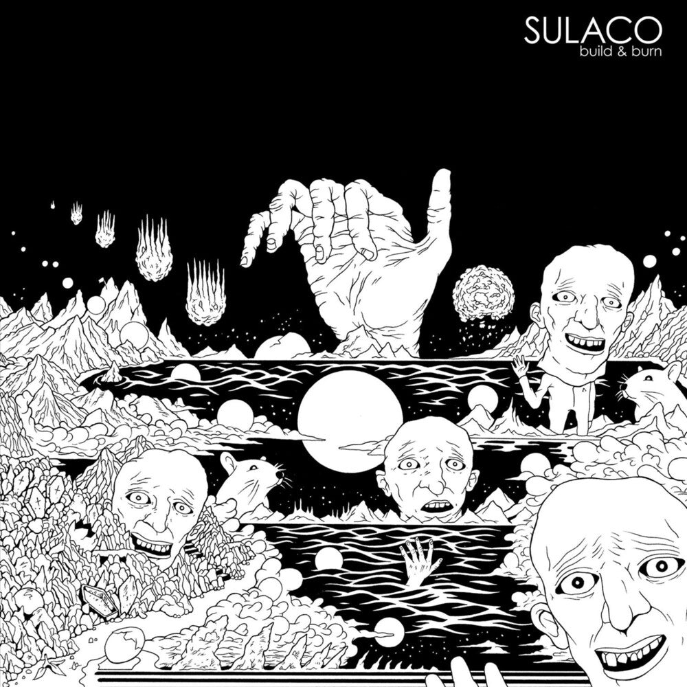 the album cover for Sulaco - Build and Burn