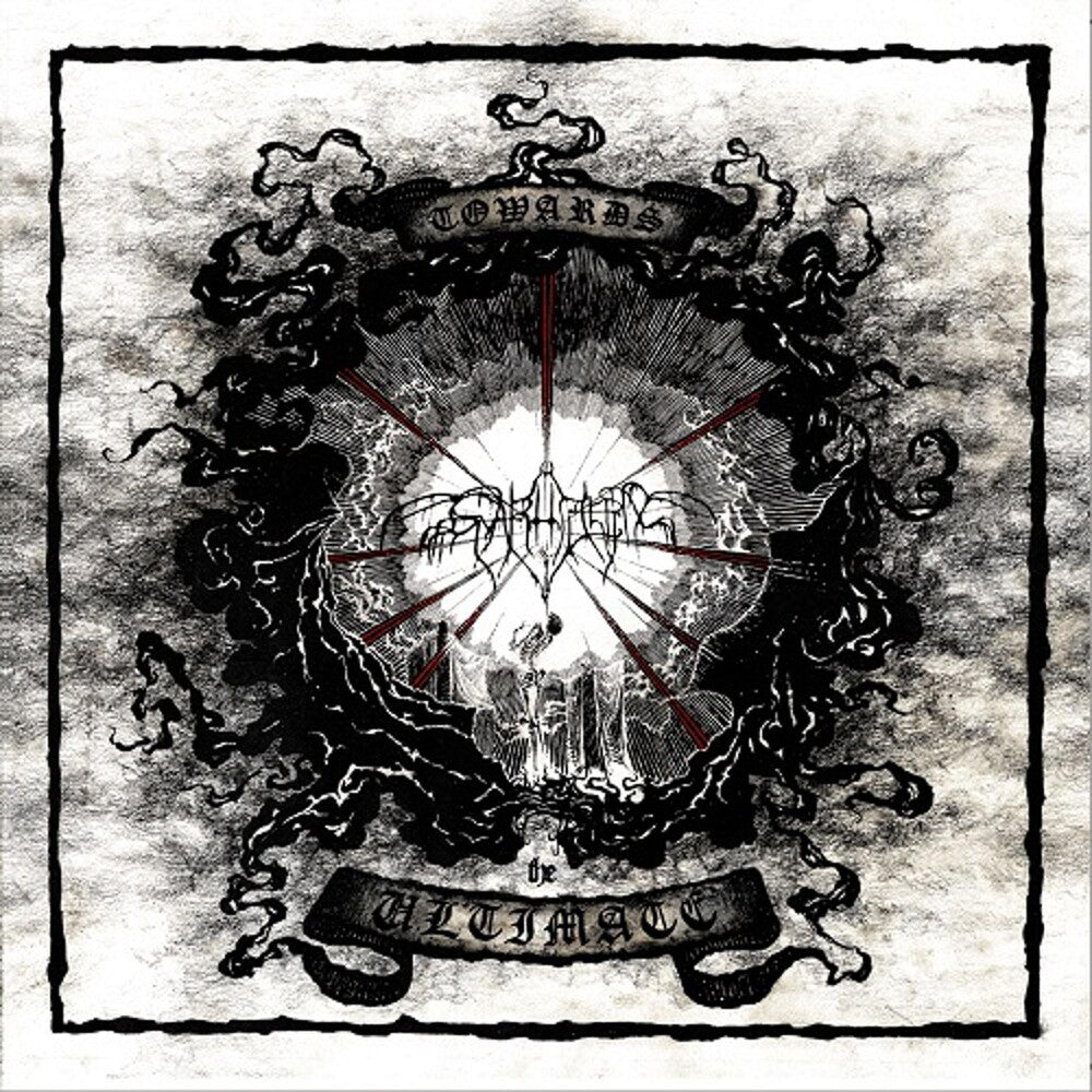 the album cover for Svarttjern - Towards the Ultimate