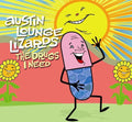 the album cover for Austin Lounge Lizards - The Drugs I Need