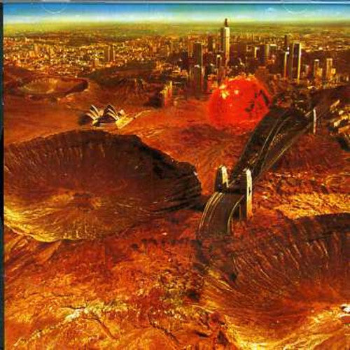 the album cover for Midnight Oil - Red Sails In The Sunset [Import]
